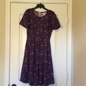 Lula Roe Amelia Dress. Worn twice.
